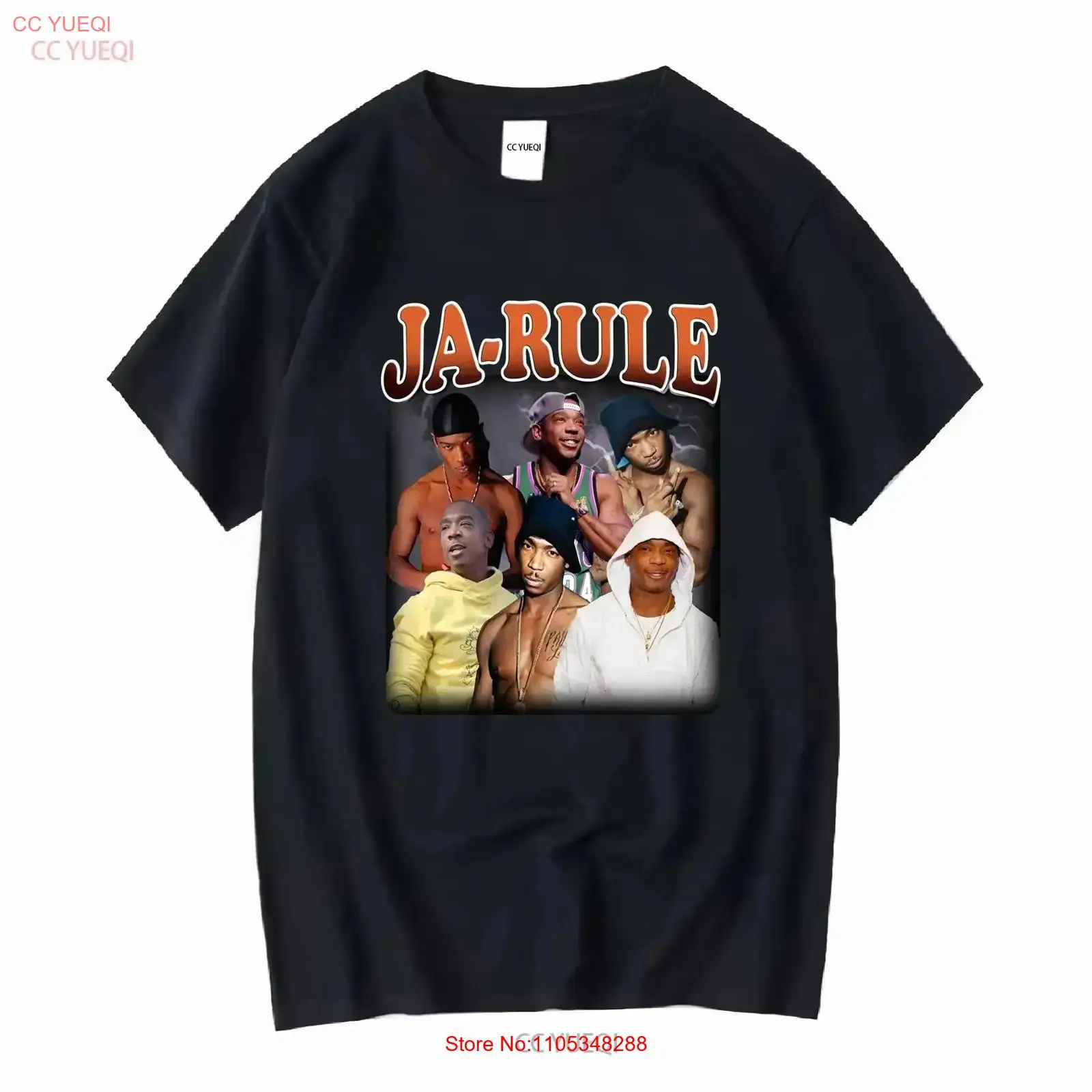 Vintage Fashion Jersey - Kaos JA RULE vintage dengan grafis