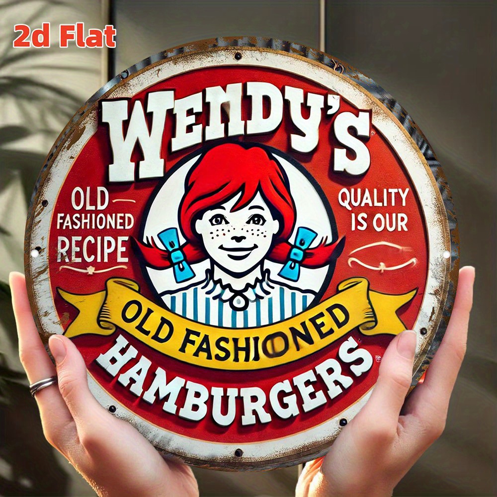 Papan Logam Bulat Vintage Wend - Vintage Fashion Hamburg ulasan dan harga