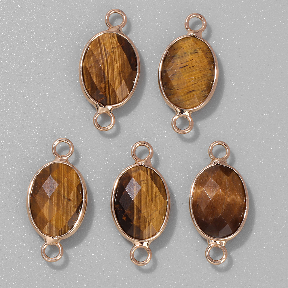 3 buah liontin batu alami segi - Vintage Fashion Stores ulasan dan harga