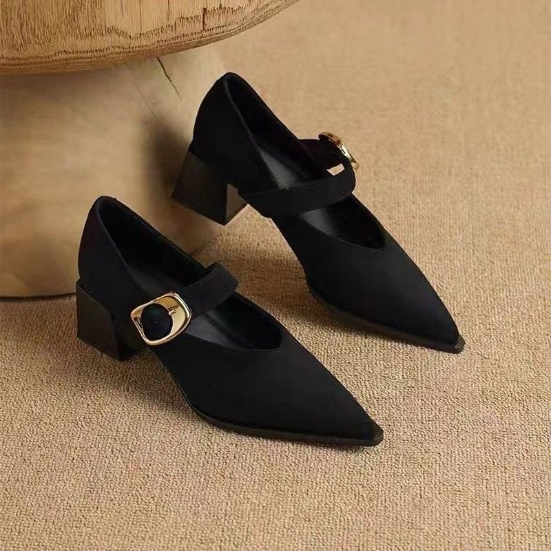 Sepatu Hak Tinggi Model Mary J - Vintage Fashion Online ulasan dan harga