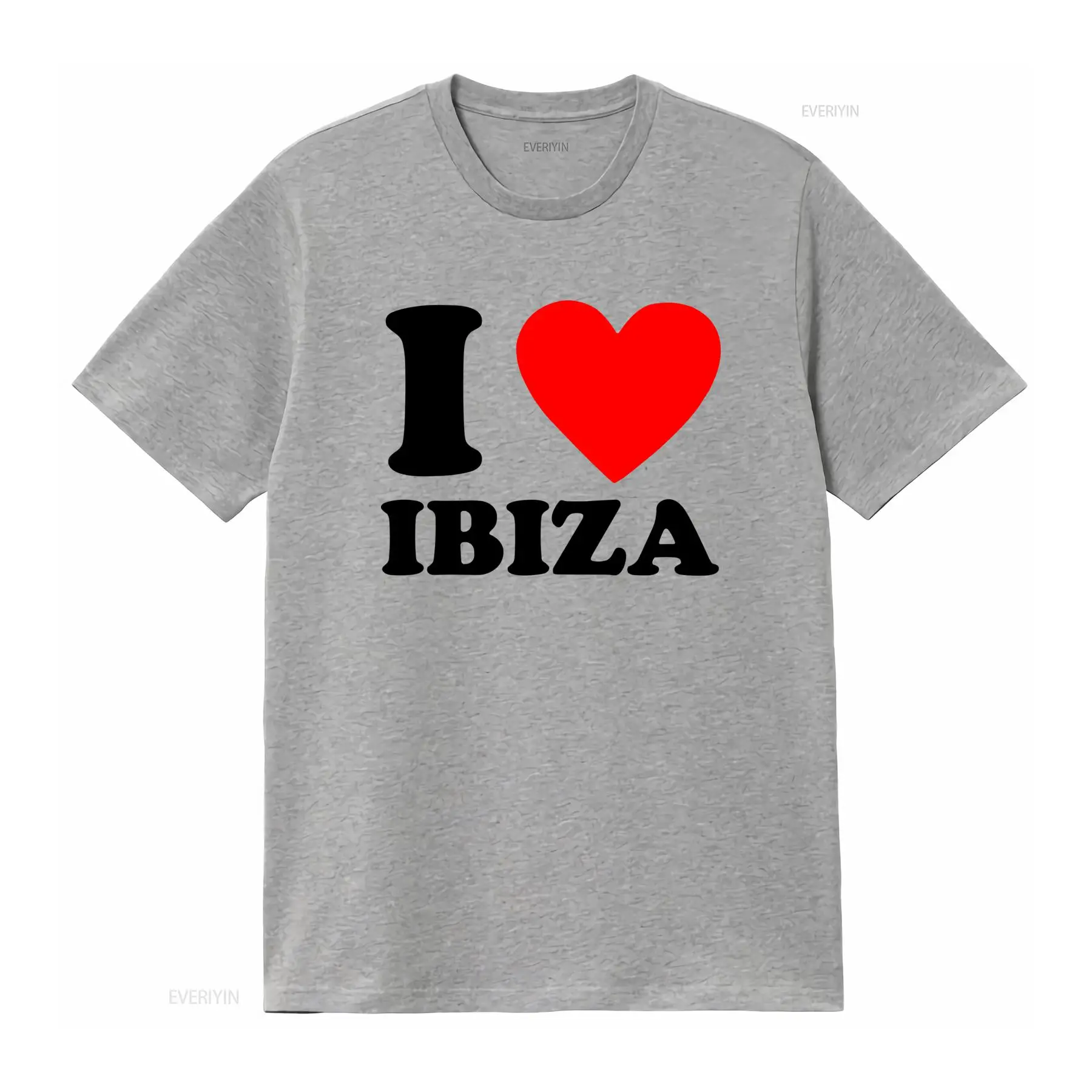 Kaos Liburan I Love Heart Ibiz - Vintage Fashion Jersey ulasan dan harga