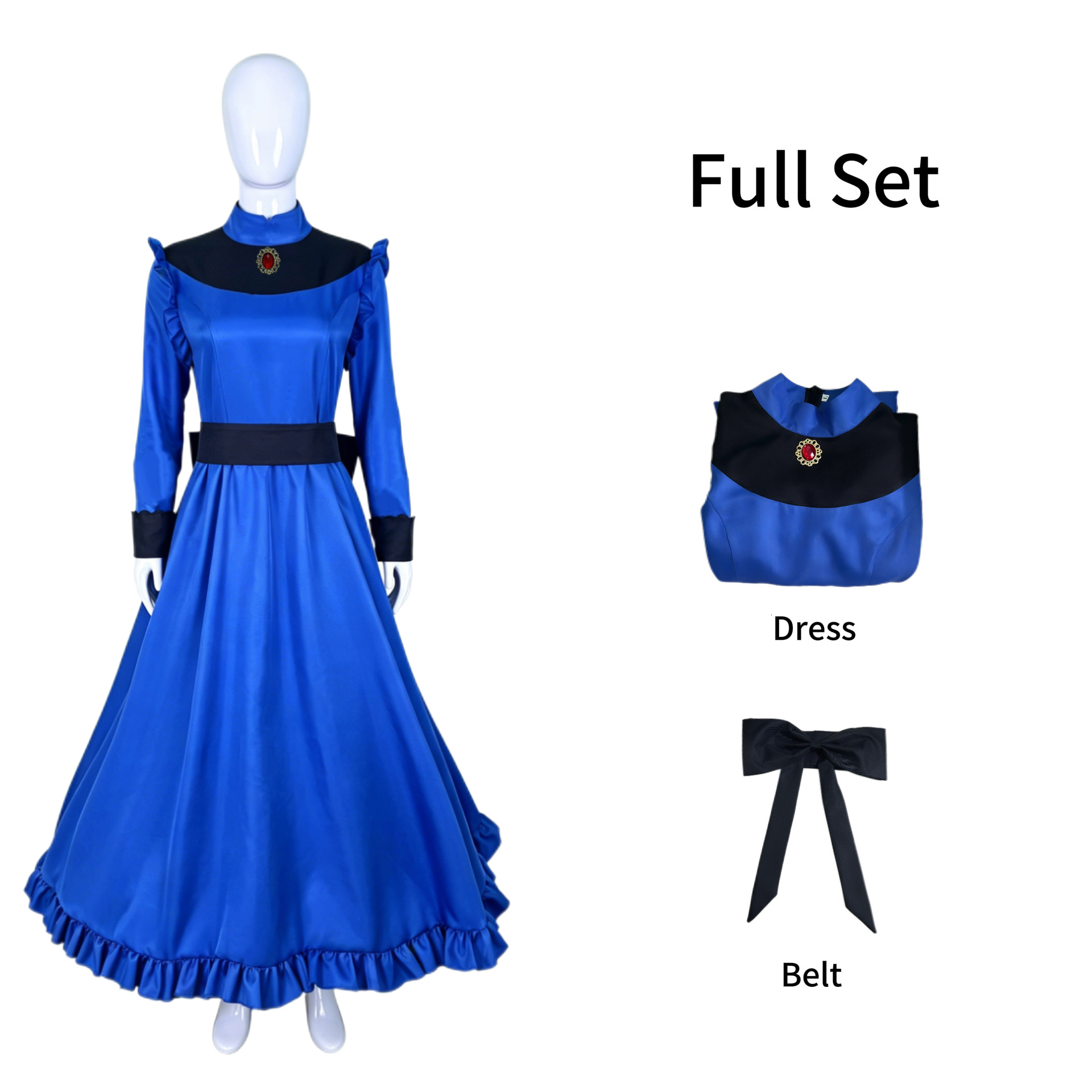 Kostum Cosplay Anime Yubaba un - Vintage Fashion Dresses ulasan dan harga