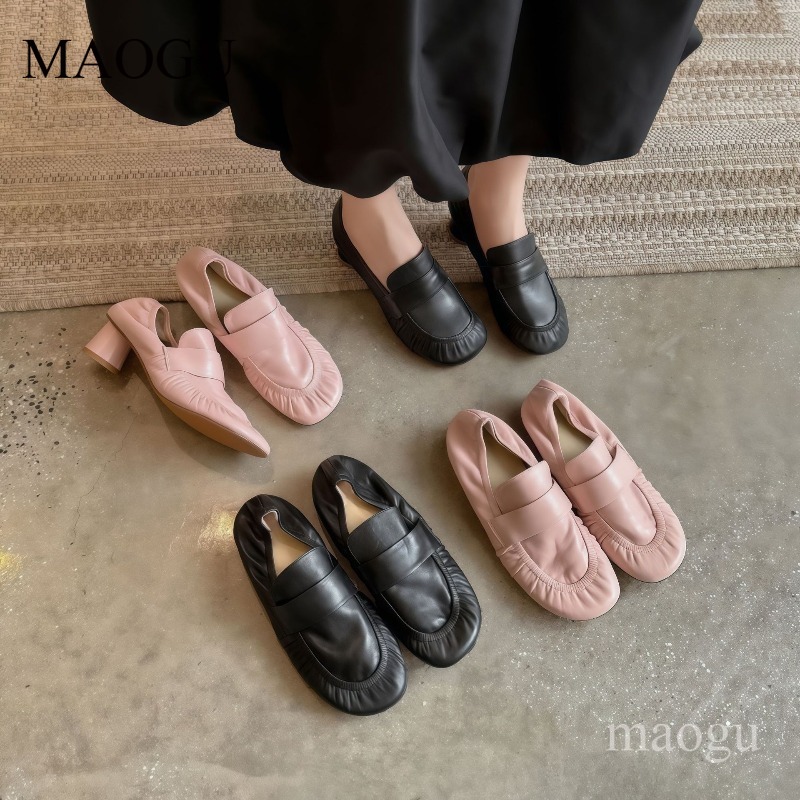 Sepatu Kulit Lembut Wanita Mod - Vintage Fashion Online ulasan dan harga