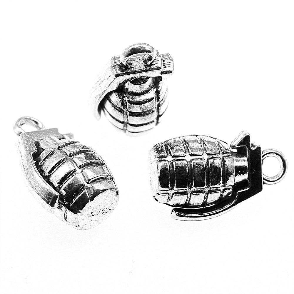 8 buah liontin berbentuk pisto - Vintage Fashion Stores ulasan dan harga