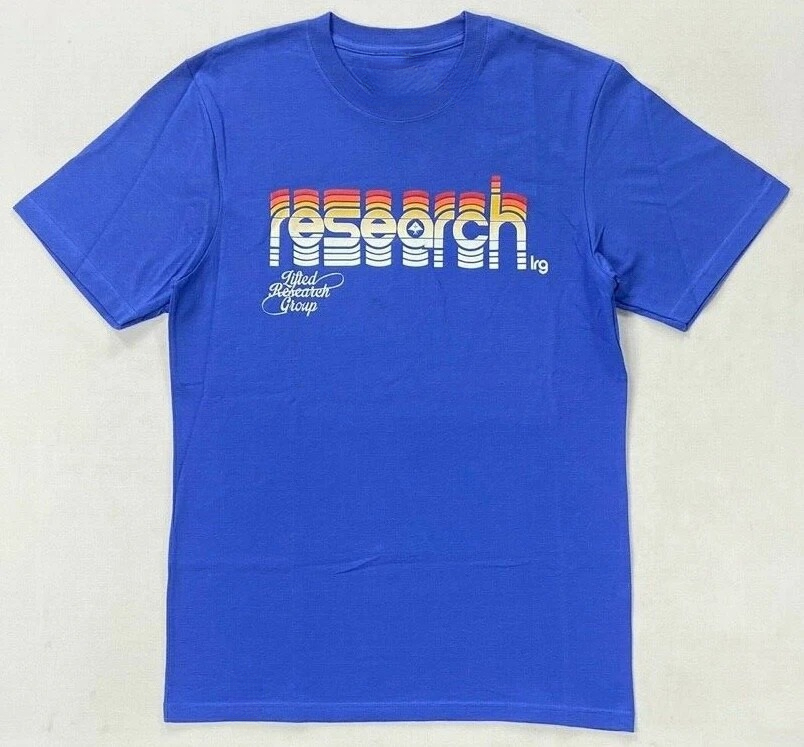 Kaos Katun Grafis Premium LRG  - Vintage Fashion Research ulasan dan harga