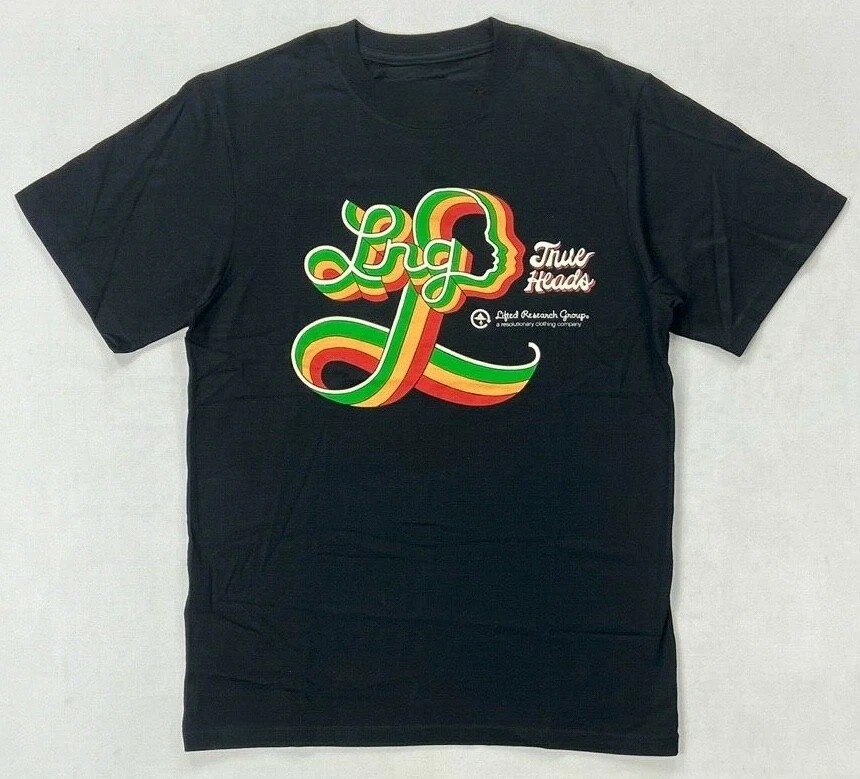 Kaos Katun Grafis Premium LRG  - Vintage Fashion Research ulasan dan harga